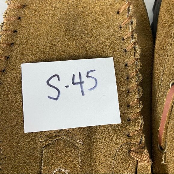 Clarks Leather Slippers Men’s Size 11 Indoor Outdoor Rubber Soles Comfort Cabin - Picture 11 of 11